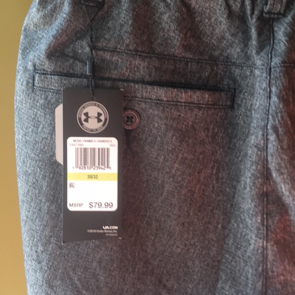 NEW WITH TAGS! UNDER ARMOR mens 30/32 pants - Picture 4 of 6